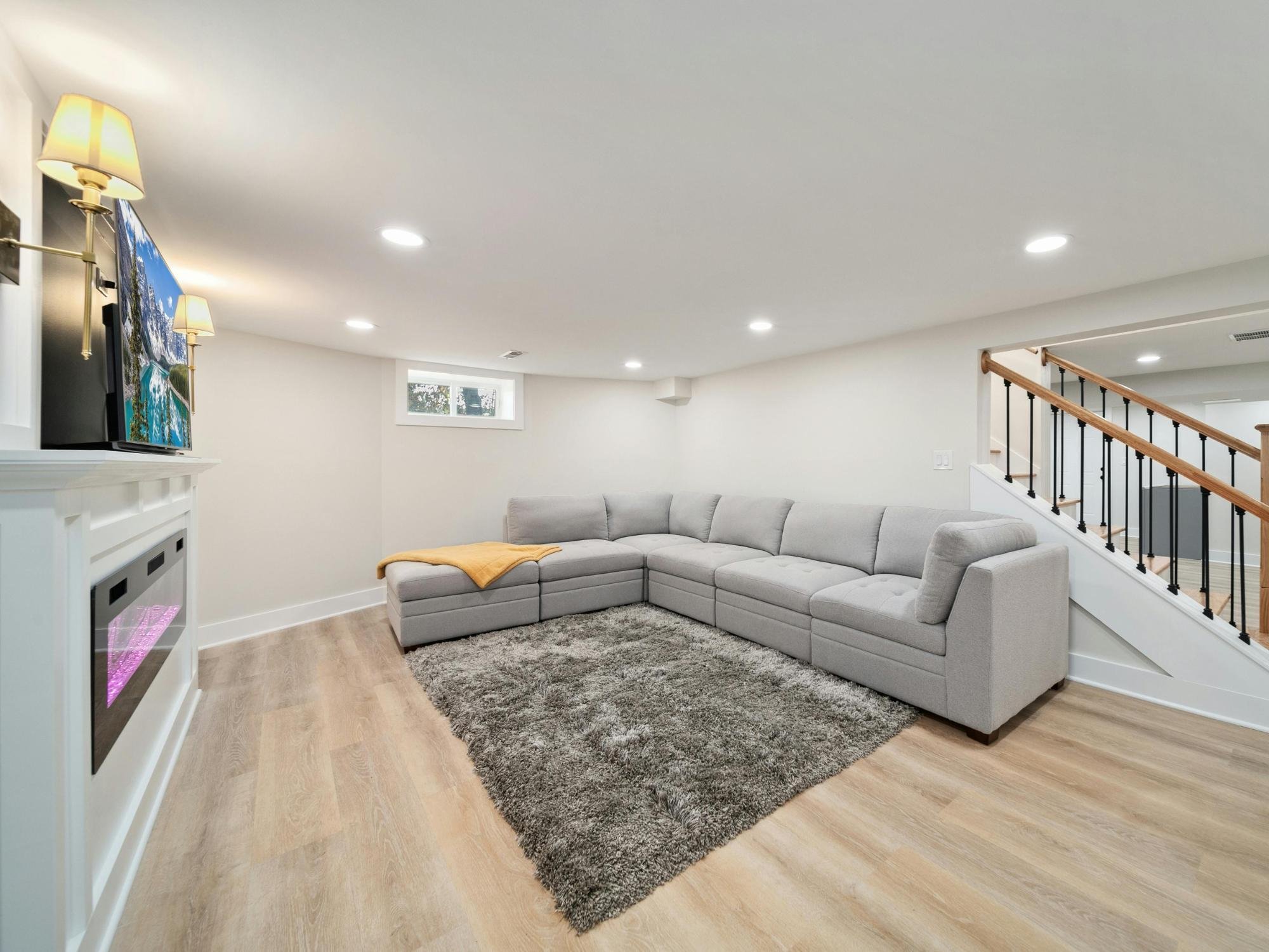 Basement Remodel in Bucks County